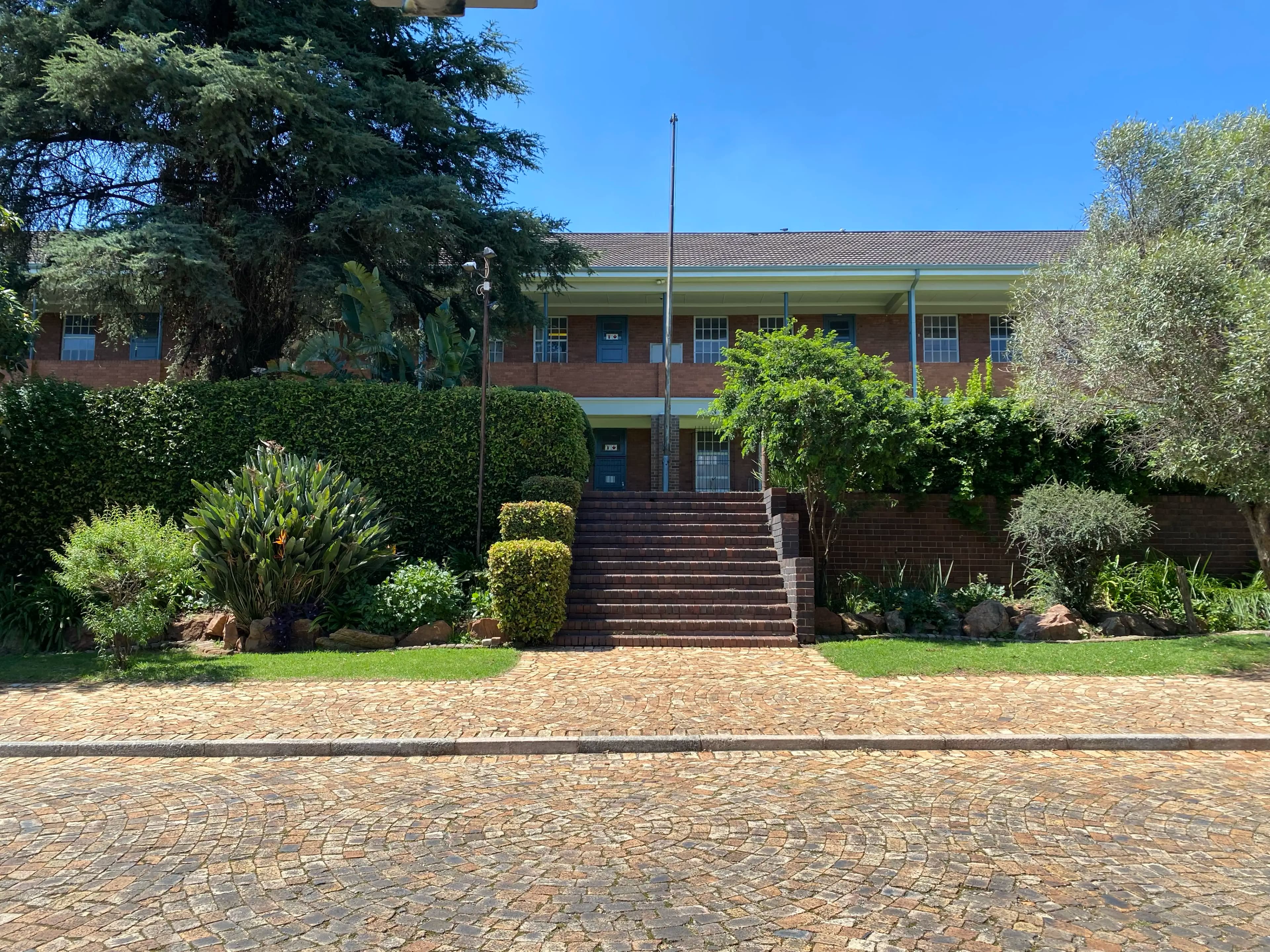 School exterior and facilities